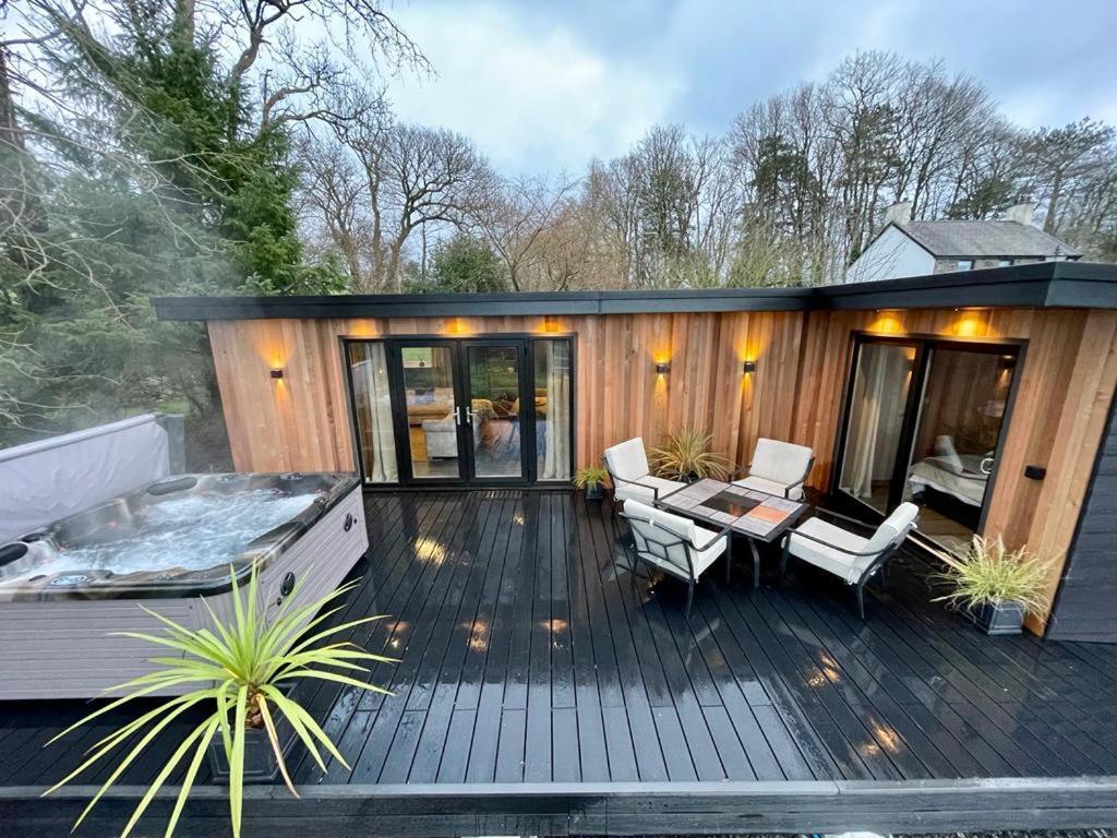 The Cabin@Tyddynucha Caernarfon Bagian luar foto